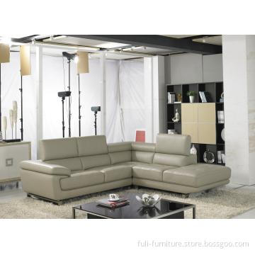 G-2596 3seater+corner+chaise Top Grain Cow Leather + PVC Promotion
